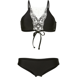 Bikini O'Neill Women Lace High Neck Black Out