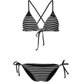 Bikini O'Neill Essentials Triangel Schwarz Weiß Damen