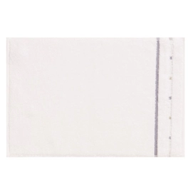 Guest Towel Vossen Quadrati White Kiesel (set of 6)