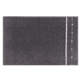 Guest Towel Vossen Quadrati Dark Grey White (set of 6)