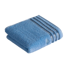 Hand Towel Vossen Cult de Luxe Steelblue (set of 3) (50 x 100 cm)