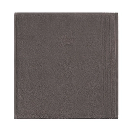 Face Towel Vossen Dreams Slate Grey (set of 6)