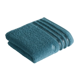Hand Towel Vossen Cult de Luxe Petrol Blue (set of 3) (50 x 100 cm)