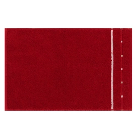 Guest Towel Vossen Quadrati Purpur White (set of 6)