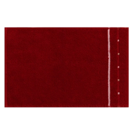 Guest Towel Vossen Quadrati Rubin White (set of 6)