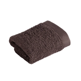 Face Towels Vossen High Line Peat Brown (set of 6)