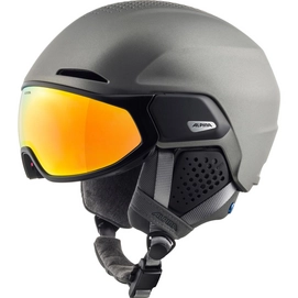 Skihelm Alpina Oro Qv Mips Gunmetal Matt