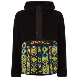 Skipullover O'Neill Original Hz Hooded Fleece Black Aop W/ Blue Herren