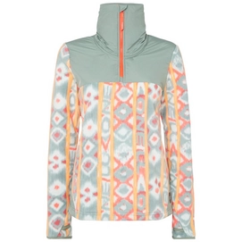 Skipullover O'Neill Original Hz Fleece Blue Aop W/ Red Damen