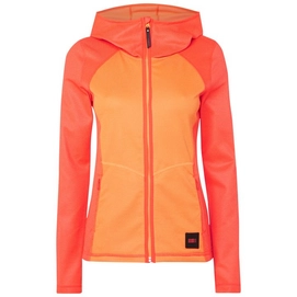 Fleecejacke O'Neill Athmos Hooded Fleece Neon Flame Damen