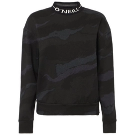 Jumper O'Neill Women Catalpa Aop Camo Crew Black Aop
