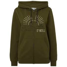 Sweatjacke O'Neill Cali Easy F/Z Hoodie Winter Moss Damen