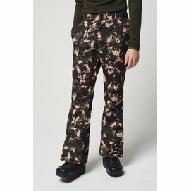 Ski Trousers O'Neill Women Glamour Pants Black Aop W/ White
