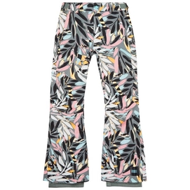 Skibroek O'Neill Girls Charm Slim Pants Green Aop W/ Blue