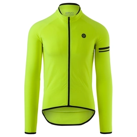 Maillot de Cyclisme AGU Men Thermo LS Essential Fluo Yellow