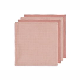 Multi-Tuch Jollein Bamboo Small Pale Pink 70x70 cm (4-teilig)