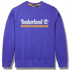 Trui Timberland Men Established 1973 Crewneck Deep Blue Wheat