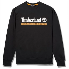 Pull Timberland Men Established 1973 Crewneck Black Wheat Boot