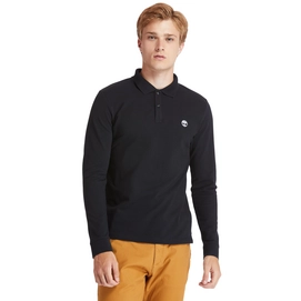 Polo Timberland Men LS Millers River Polo Slim Black