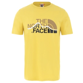 T-Shirt The North Face Men S/S Mount Line Tee Bamboo Yellow
