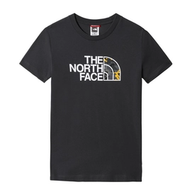 T-shirt The North Face Easy Junior Grey Gold TNF Camo-L