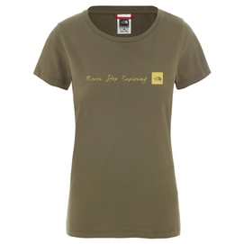 T-Shirt The North Face Women S/S NSE Tee Burnt Olive Green