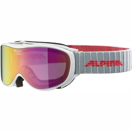 Ski Goggles Alpina Challenge 2.0 White Flamingo MM Pink
