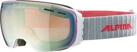 Ski Goggles Alpina Granby White QVMM Lightgold