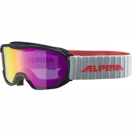 Skibril Alpina Pheos Junior Purple MM Pink