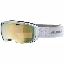 Ski Goggles Alpina Estetica Pearlwhite MM Mandarin