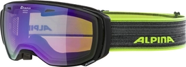 Ski Goggles Alpina Estetica Black Matte MM Green