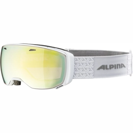 Masque de Ski Alpina Estetica White QVMM Lightgold