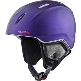 Skihelm Alpina Carat XT Junior Royal Purple Matt