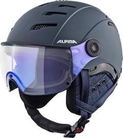 Skihelm Alpina Jump 2.0 JV VHM Nightblue Denim Matt Unisex