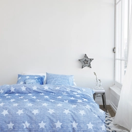 Dekbedovertrek At Home by Beddinghouse Starry Sky Blauw Katoen