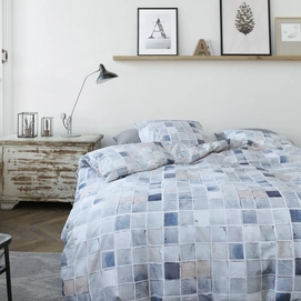 Dekbedovertrek At Home by Beddinghouse Tints Blauw Katoen
