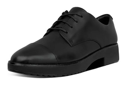 FitFlop Women Elise toe-cap brogues leather All Black