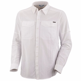 Chemise à manches longues Columbia Men Silver Ridge Blanc