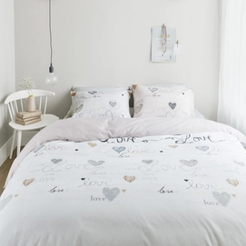 Dekbedovertrek Ariadne At Home Heart To Heart Naturel Katoen