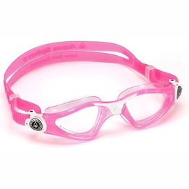 Taucherbrille Aqua Sphere Kayenne Junior Clear Lens Pink / White Kinder