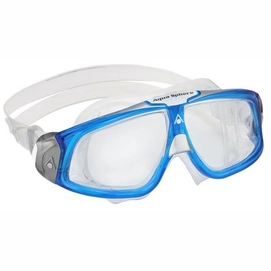 Taucherbrille Aqua Sphere Seal 2.0 Clear Lens Light Blue / White