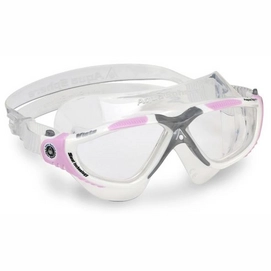 Zwembril Aqua Sphere Vista Clear Lens White/Pink