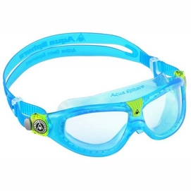 Taucherbrille Aqua Sphere Seal Clear Lens Turquoise / Lime Kinder