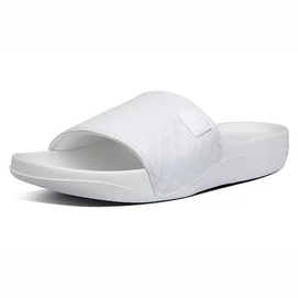 FitFlop Women Beach Pool Slides TPU Urban White
