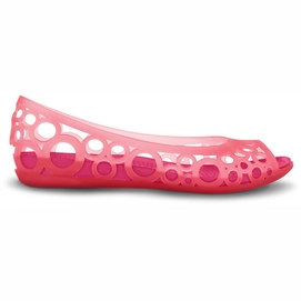 Ballerina Crocs Adrina Flat Coral/Candy Pink