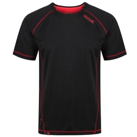 T-Shirt Regatta Mens Virda II Black Pepper