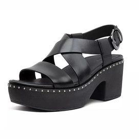 FitFlop Women Pilar Back-strap Leather Sandal All Black