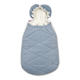 Voetenzak Lodger Mini-Bunker Fleece Quilt Steel-grey
