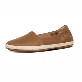 FitFlop Women Siren Leather Espadrilles Leather Light Tan