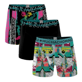 Boxershorts Muchachomalo Boom Bap Print Print Black Herren (3-teilig)